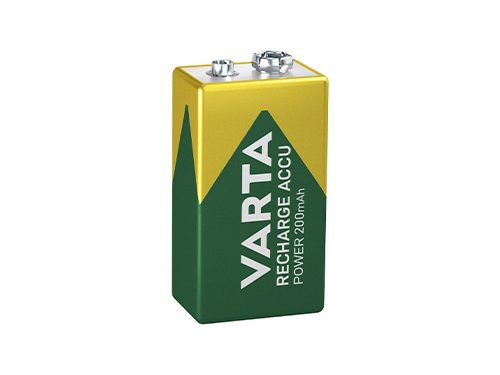 Foto van Varta NiMH oplaadbare batterij E 9V 200mA blister(1) Varta NiMH oplaadbare batterij E 9V 200mA blister(1)