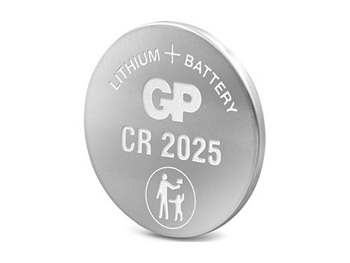 Foto van GP CR2025 lithium knoopcel batterij 3V blister(1) GP CR2025 lithium knoopcel batterij 3V blister(1)