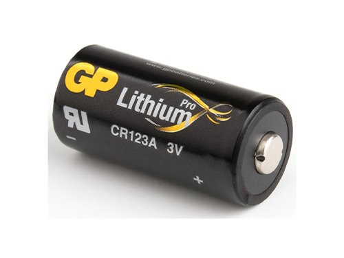 GP Photo Lithium batterij CR123A 3V blister(1)