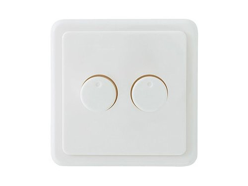 Afdekraam PEHA LW voor DUO LED dimmer EcoDim