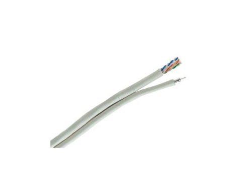 Coax - UTP cat6 combikabel 100 meter