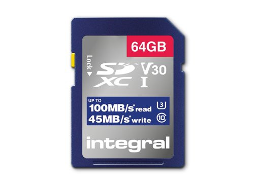 SD geheugenkaart V30 64GB