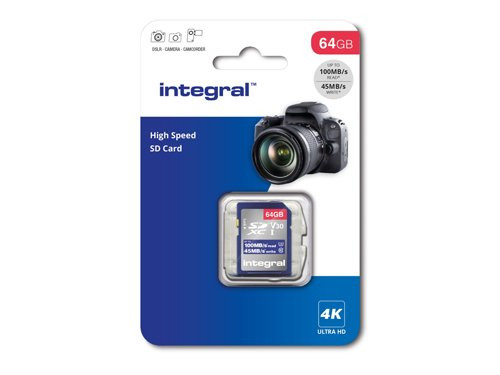 SD geheugenkaart V30 64GB