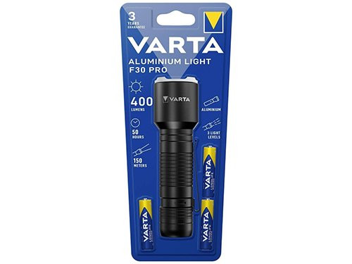 Foto van Varta zaklamp Aluminium Light F30 Pro Varta zaklamp Aluminium Light F30 Pro