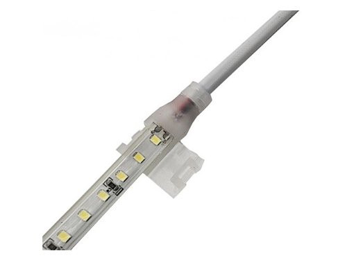 Aansluitsnoer wit voor led strip flex LED1290