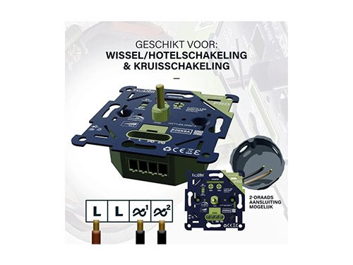 LED dimmer 0-250W EcoDim PRO universeel