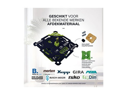 LED dimmer 0-250W EcoDim PRO universeel