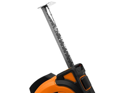 Rolmaat - Meetband rubber zwart 3 meter - 16 mm