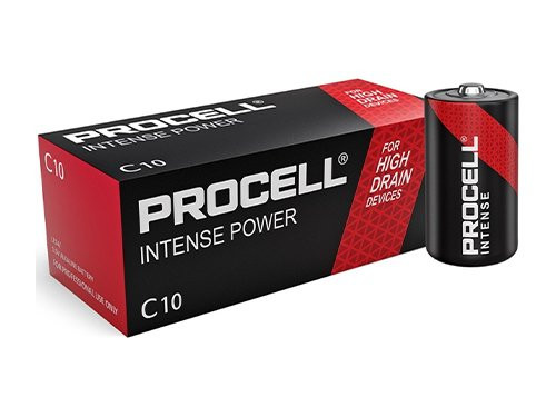 Foto van Duracell Procell Intense batterij C doos(10) Duracell Procell Intense batterij C doos(10)