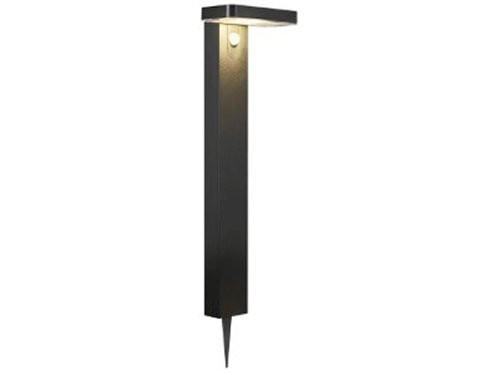 Foto van LED Solar tuinlamp op spie Rica 5W 3000K zwart 60cm LED Solar tuinlamp op spie Rica 5W 3000K zwart 60cm