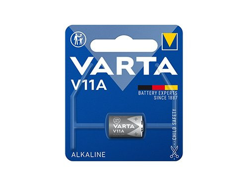 Foto van Varta V11A batterij 6V blister(1) Varta V11A batterij 6V blister(1)