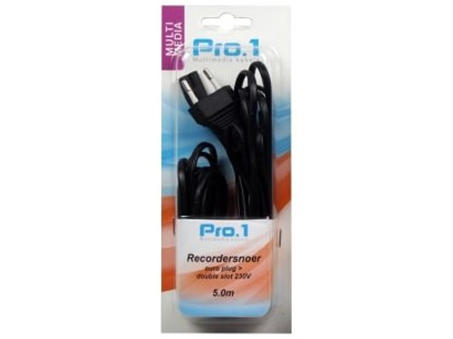 Recordersnoeren 230V 5m
