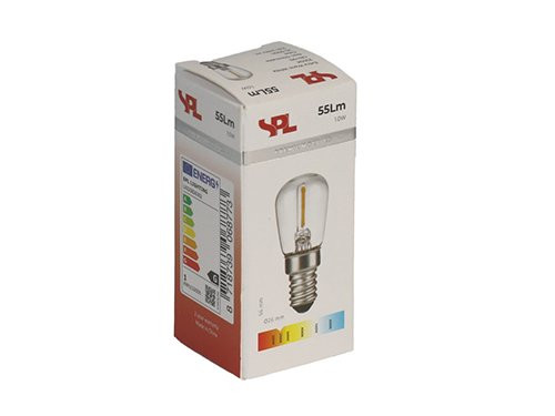 Foto van SPL LED buislamp E14 T25 1-5W 2500K filament helder SPL LED buislamp E14 T25 1-5W 2500K filament helder