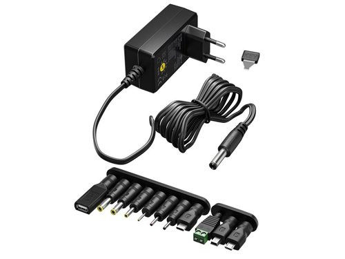 Foto van Netvoeding 1000mA 12W gestabiliseerd Netvoeding 1000mA 12W gestabiliseerd