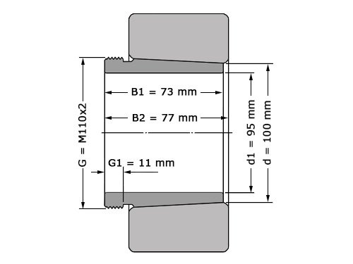 Foto van NKE Drukbus AHX3220 (95x110x73mm) NKE Drukbus AHX3220 (95x110x73mm)