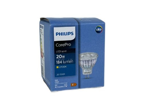 Foto van Philips LED spot MR11 GU4 12V 2,3-20W 2700K Philips LED spot MR11 GU4 12V 2,3-20W 2700K