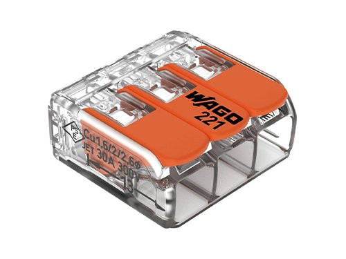 Lasklem hersluitbaar 3-voudig 0,5-6qmm doos(30)