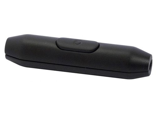 Foto van Snoerschakelaar rond design zwart 2A Snoerschakelaar rond design zwart 2A