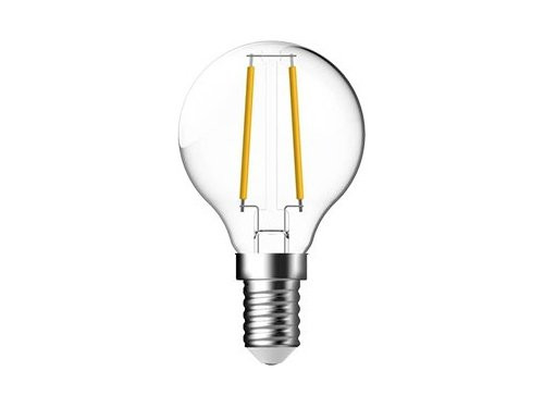 Foto van Energetic LED kogel E14 2,1-25W 2700K filament helder Energetic LED kogel E14 2,1-25W 2700K filament helder