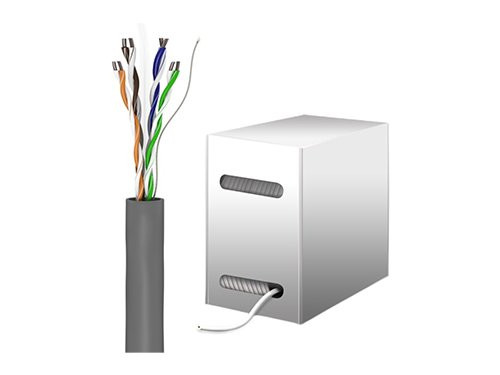 UTP CAT6 box 305m grijs massief
