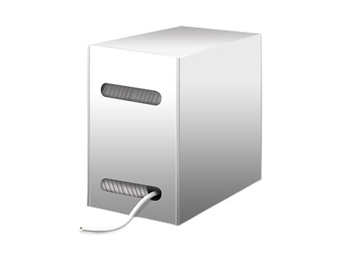 UTP CAT6 box 305m grijs massief