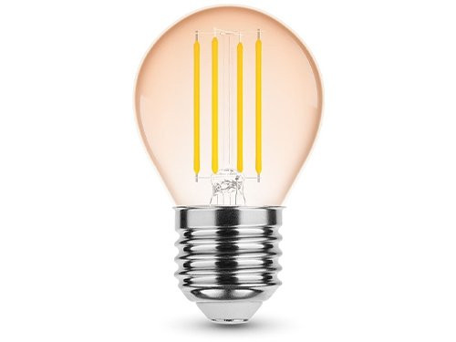 Modee LED kogel E27 4-28W 1800K filament amber dimbaar