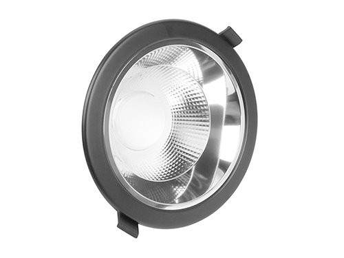 Foto van LED downlighter zwart reflector 12W Tri-White dimbaar LED downlighter zwart reflector 12W Tri-White dimbaar