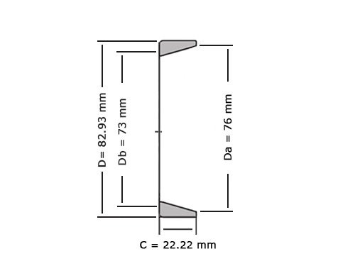 SKF Buitenring Kegellager 25523 Q
