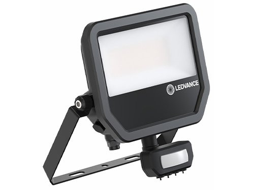 Foto van LED Bouwlamp 17W 4000K zwart + sensor LED Bouwlamp 17W 4000K zwart + sensor