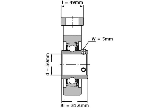 FAG Lagerblok Span UCT210 (50mm)