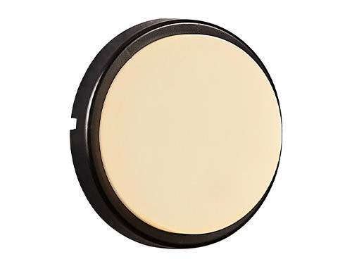 Foto van LED Wandlamp Cuba rond zwart 6,3W 3000K IP54 LED Wandlamp Cuba rond zwart 6,3W 3000K IP54
