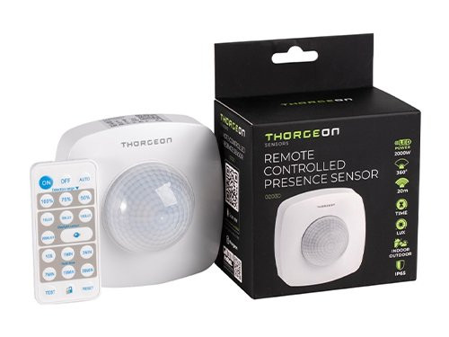 Foto van Aanwezigheidsmelder IR opbouw plafond 360 graden IP65 wit +AB Aanwezigheidsmelder IR opbouw plafond 360 graden IP65 wit +AB