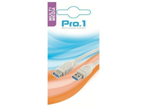 USB 3.0 A male naar A female 1.8m