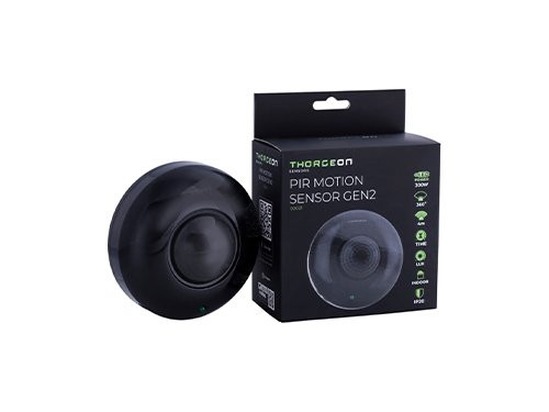 Foto van Bewegingsmelder IR opbouw plafond 360 graden zwart Bewegingsmelder IR opbouw plafond 360 graden zwart