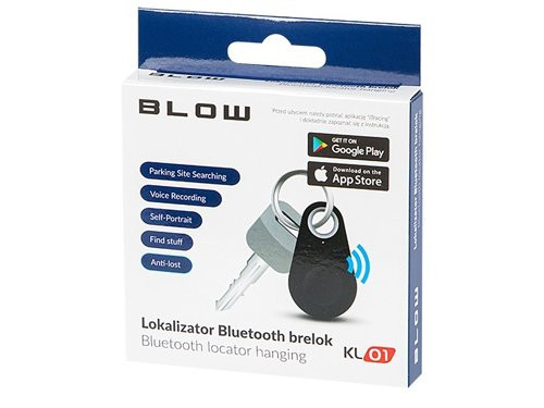 Bluetooth sleutelzoeker met app
