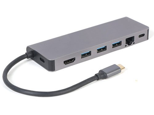 USB-C 5-in-1 multi adapter USB-C dock 5-voudig