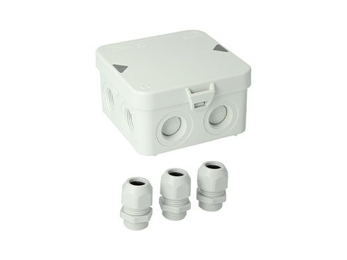 Kabeldoos Attema AK1 + 3 wartels M20 IP65 grijs