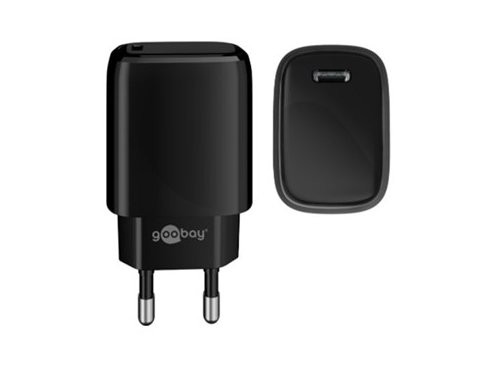 USB-C snellader 20w zwart