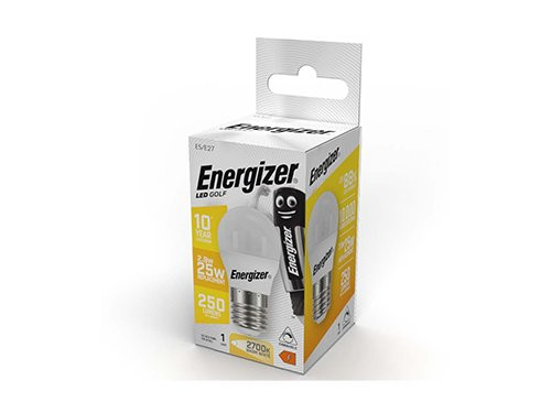 Energizer LED kogel E27 2,9-25W 2700K mat dimbaar