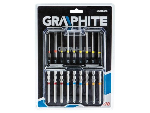 Bitset 18-delig in opbergbox extra lang