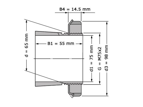 IBB Trekbus H315 (65x98x55mm)
