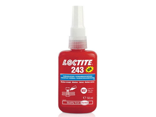 Loctite 243 Schroefdraad Borgmiddel Nut Fles 5ml