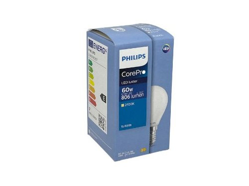 Foto van Philips LED kogel E14 6,5-60W 2700K filament mat Philips LED kogel E14 6,5-60W 2700K filament mat
