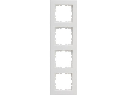 Foto van Kopp HK07 PURE mat wit 4 voudig afdekraam Kopp HK07 PURE mat wit 4 voudig afdekraam