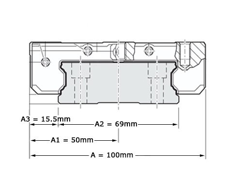 Foto van Bosch Rexroth Kogelwagen Koolstofstaal KWD-025-CNS-C0-H-1 Zonder Kogelketting Bosch Rexroth Kogelwagen Koolstofstaal KWD-025-CNS-C0-H-1 Zonder Kogelketting