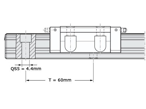 Foto van Bosch Rexroth Kogelwagen Koolstofstaal KWD-025-CNS-C0-H-1 Zonder Kogelketting Bosch Rexroth Kogelwagen Koolstofstaal KWD-025-CNS-C0-H-1 Zonder Kogelketting