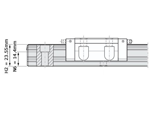 Foto van Bosch Rexroth Kogelwagen Koolstofstaal KWD-025-CNS-C0-H-1 Zonder Kogelketting Bosch Rexroth Kogelwagen Koolstofstaal KWD-025-CNS-C0-H-1 Zonder Kogelketting