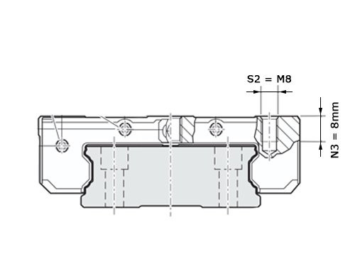Foto van Bosch Rexroth Kogelwagen Koolstofstaal KWD-025-CNS-C0-H-1 Zonder Kogelketting Bosch Rexroth Kogelwagen Koolstofstaal KWD-025-CNS-C0-H-1 Zonder Kogelketting