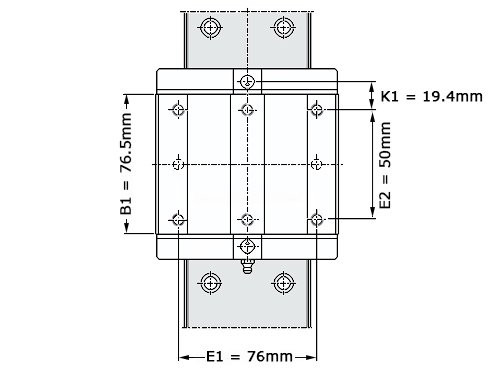 Foto van Bosch Rexroth Kogelwagen Koolstofstaal KWD-025-CNS-C0-H-1 Zonder Kogelketting Bosch Rexroth Kogelwagen Koolstofstaal KWD-025-CNS-C0-H-1 Zonder Kogelketting