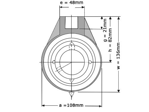 Foto van NSK Lagerblok Span UCHB209 (45mm) NSK Lagerblok Span UCHB209 (45mm)